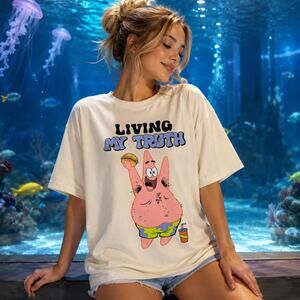 Nickelodeon Patrick Star Living My Truth Graphic Tee 2XL